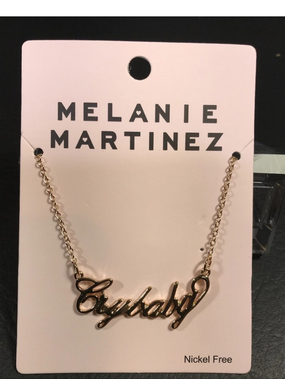 Melanie Martinez CRY BABY Necklace -